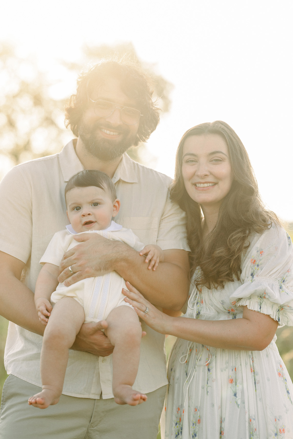 Mattie with her family